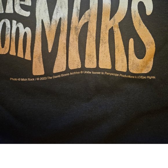 David Bowie Ziggy Stardust and the Spiders from Mars rock Official T-Shirt L NWT - Picture 4 of 4